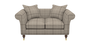 handmade-british-sofa-clavering-small-sofa-front-barra-check-pine-cone-frontwhite-1000x500