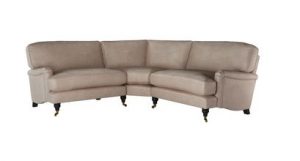 Bluebell Small Corner Sofa in Vintage Leather – Gladstone