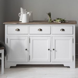 canterbury-3-drawer-sideboard-cabinet-with-solid-doors-in-white-and-dark-pine-p685-6339_image