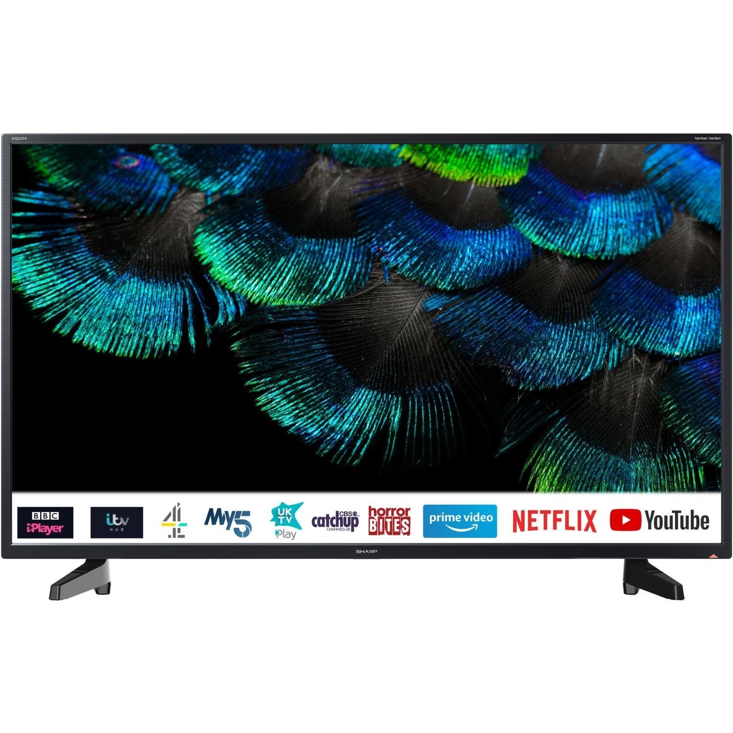 Sharp Inch K Uhd Smart Led Tv With Freeview Hd Mysmallspace Uk