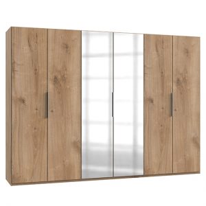 alkes-mirrored-wardrobe-planked-oak-6-doors