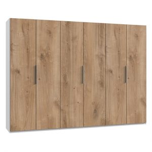 alkes-wooden-wardrobe-planked-oak-white-6-doors