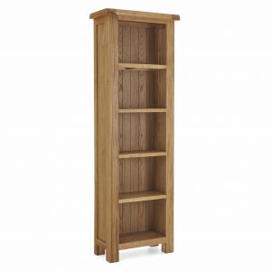 RF2135-zelah-oak-narrow-bookcase-roseland-furniture-1