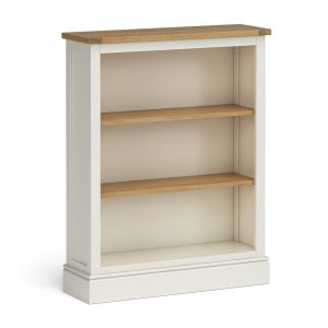 RF5311-IVORY-SMALL-BOOKCASE-CHICHESTER-ROSELAND-FUNITURE