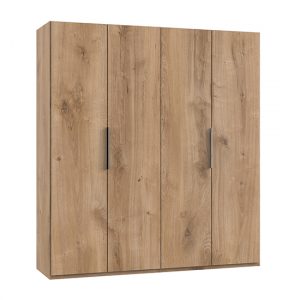 alkes-wooden-wardrobe-planked-oak-4-doors