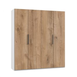 alkes-wooden-wardrobe-planked-oak-white-4-doors