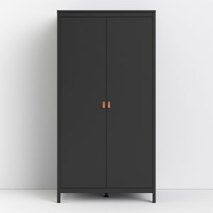 barcila-2-doors-wooden-wardrobe-matt-black