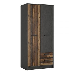 beeston-wardrobe-with-2-doors-2-drawers-walnut