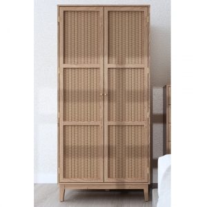 bordeaux-wooden-wardrobe-oak-2-doors