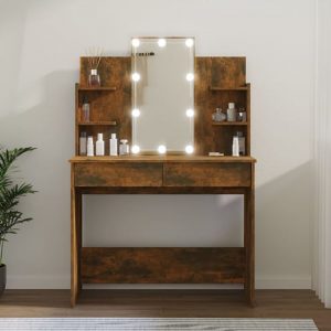 cielle-wooden-dressing-table-smoked-oak-led-lights