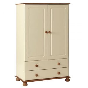 copenham-2-doors-2-drawers-wardrobe-cream-pine