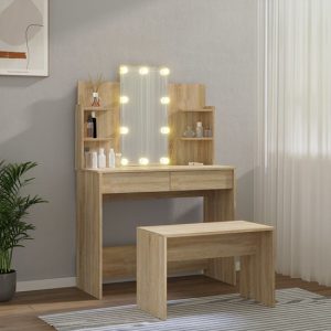 gatik-wooden-dressing-table-set-sonoma-oak-led-lights