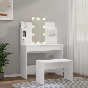 gatik-wooden-dressing-table-set-white-led-lights