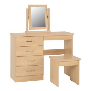 nunky-dressing-table-set-sonoma-oak-4-drawers