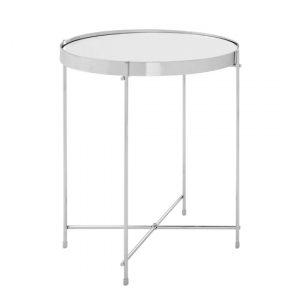 alluras-round-small-black-glass-dining-table-silver-frame